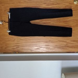 Loft modern skinny 2 petite ankle pant black